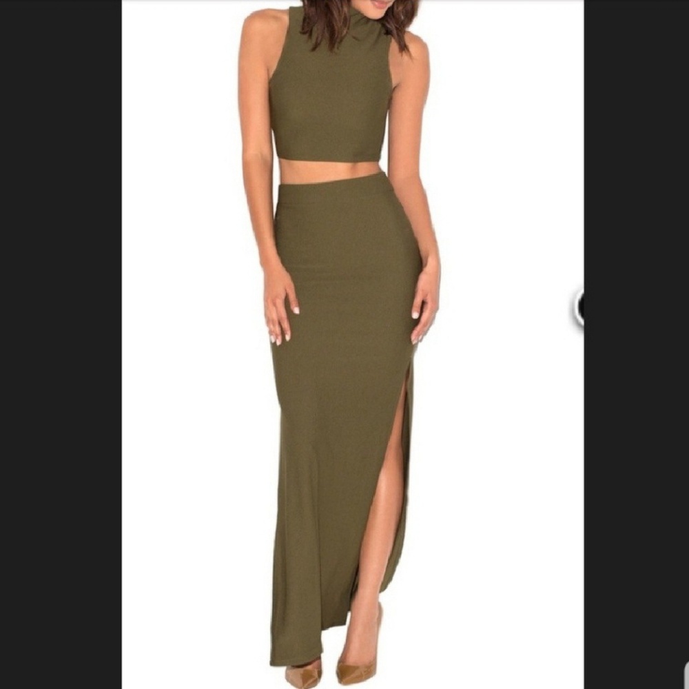 Two Piece Military Green Bandage Set